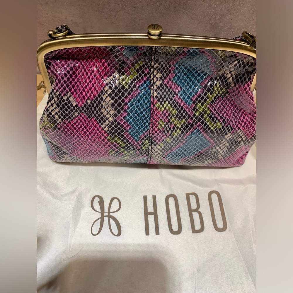 NWT Hobo Lana “Mosaic Snake” Convertible Crossbody, wristie & shoulder bag